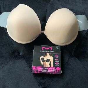 New Maiden form strapless & backless bra